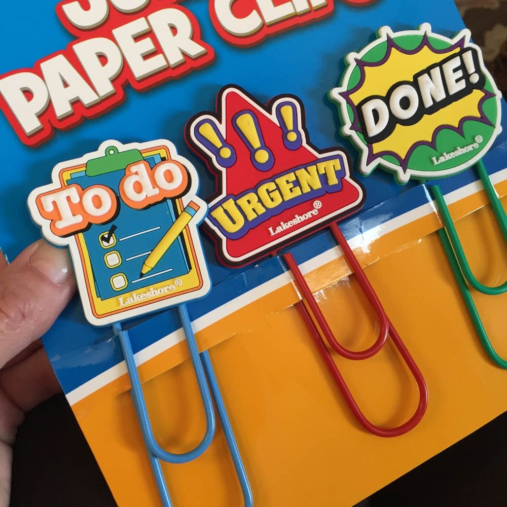 Lakeshore Jumbo Paper Clips